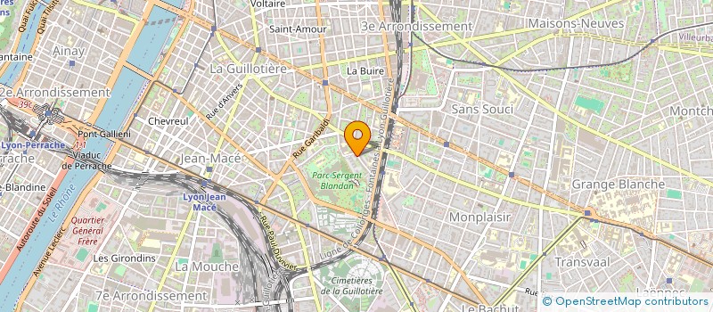 localisation de l'entreprise SDF JAUSSAND DANIELE ET MERE PASCALE  LYON