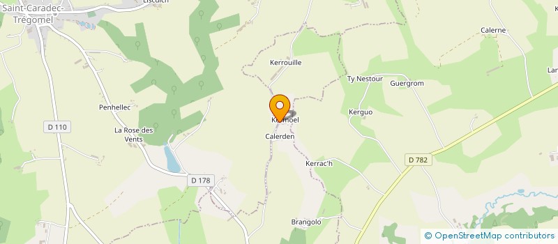 localisation de l'entreprise SDF JENKINS-HALLAM  KERNASCLEDEN