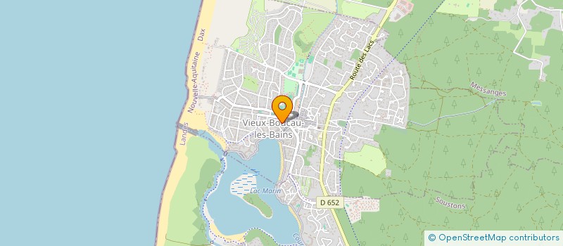 localisation de l'entreprise SDF LA GOURMANDISE  VIEUX-BOUCAU-LES-BAINS