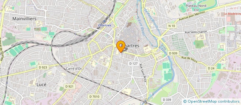 localisation de l'entreprise SDF LECOMTE à CHARTRES