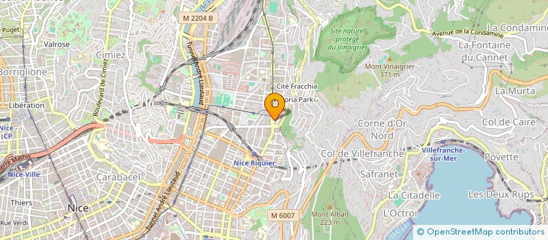 localisation de l'entreprise SDF LMNP DUMONT ET LOPEZ à NICE