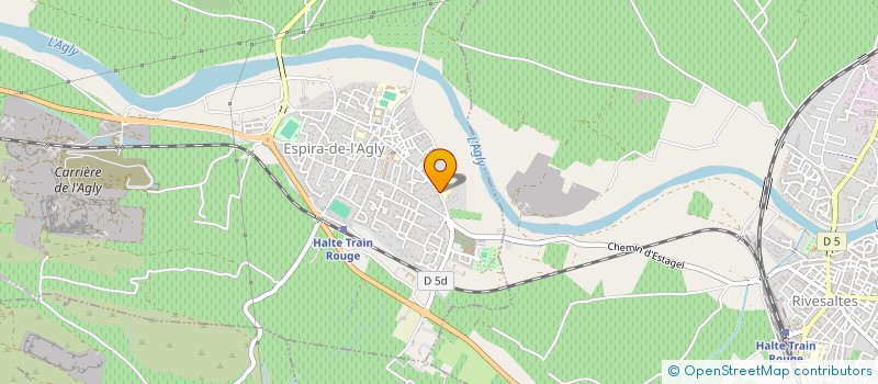 localisation de l'entreprise SDF LORAND BRUNO ET VALERIE  ESPIRA DE L AGLY