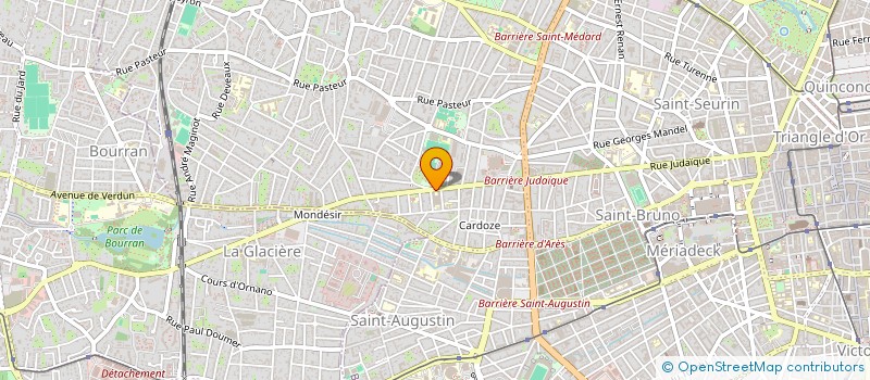 localisation de l'entreprise SDF MAR NCBA  BORDEAUX