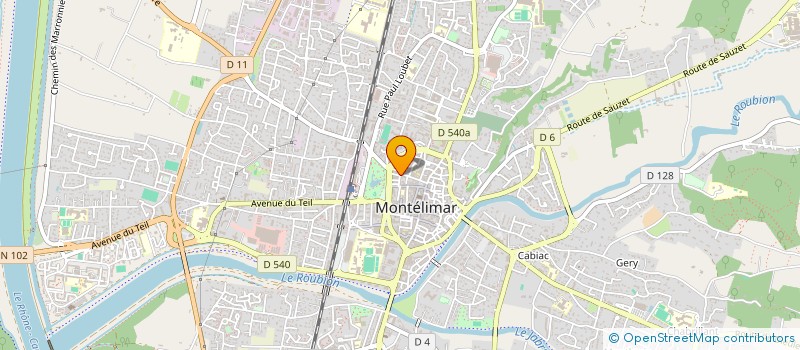 localisation de l'entreprise SDF MATOHANZA - MONTEIL à MONTELIMAR