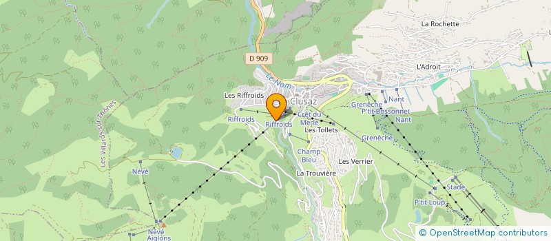 localisation de l'entreprise SDF MCWILLIAM à LA CLUSAZ