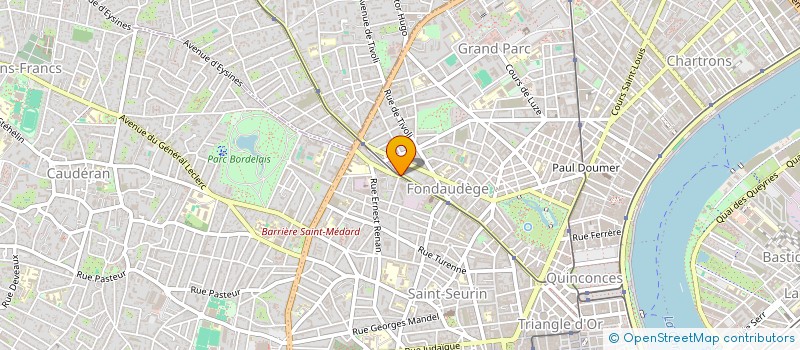 localisation de l'entreprise SDF MECHINET BESNARD DECHE  BORDEAUX