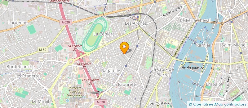 localisation de l'entreprise SDF MULLER à TOULOUSE