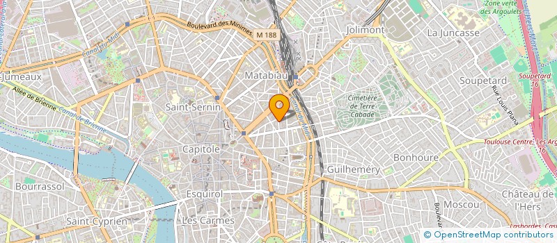 localisation de l'entreprise SDF NATHALIE MUNIZ PHLIPPE PETTENATI à TOULOUSE