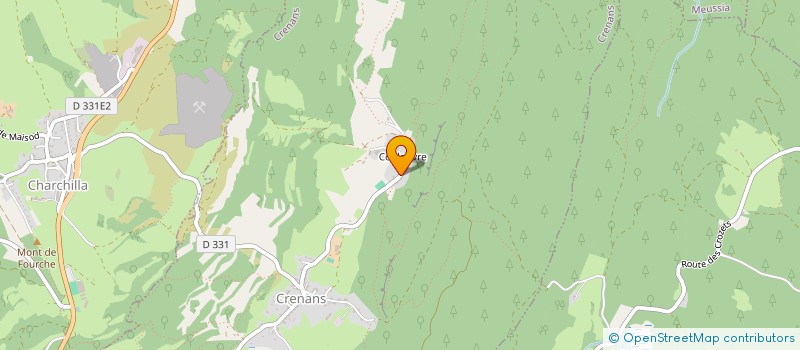 localisation de l'entreprise SDF O MARA-SMITH  CRENANS