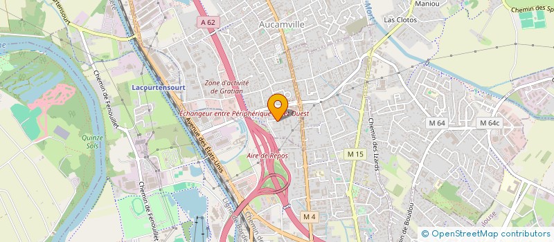 localisation de l'entreprise SDF ROUZES à AUCAMVILLE