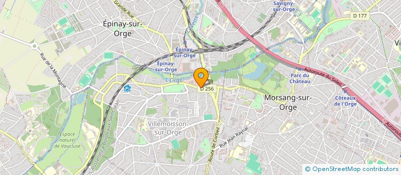 localisation de l'entreprise SDF SAINT LAURENT à VILLEMOISSON-SUR-ORGE