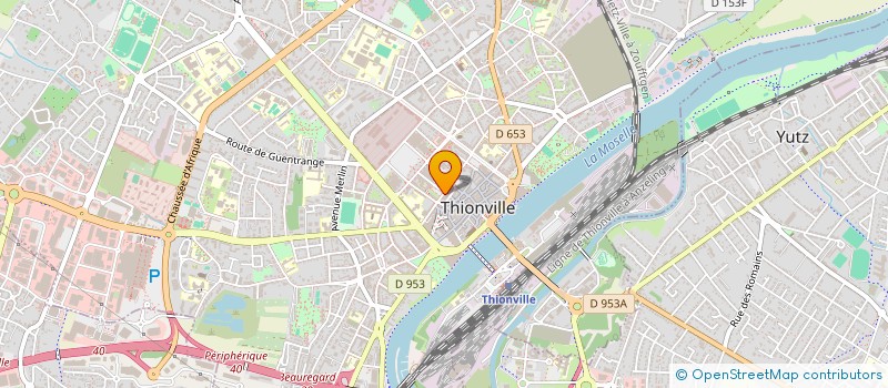 localisation de l'entreprise SDF SCANNER à THIONVILLE