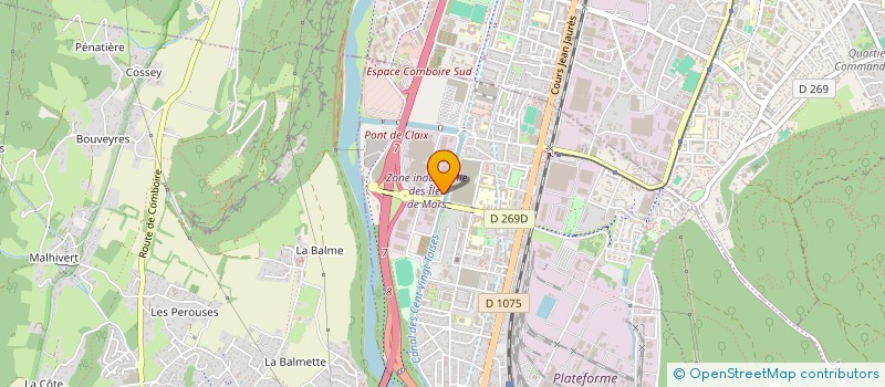 localisation de l'entreprise SDF SCISCIOLI ET BIFARELLA  LE PONT-DE-CLAIX