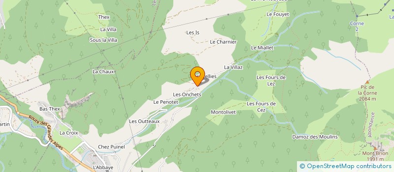 localisation de l'entreprise SDF SCOTT JENSEN  SAINT-JEAN-D'AULPS