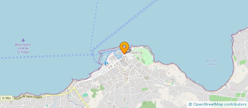 localisation de l'entreprise SDF SERRA/SERRA à SAINT-TROPEZ