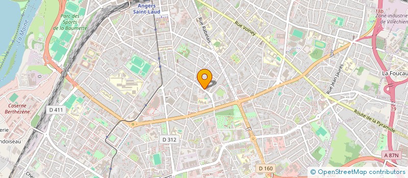 localisation de l'entreprise SDF UPATOU  (MORY-LEGRAND-DESPLATS-SUTEAU-CORBEL-TANDEM FOKO-CHAABANE-MARTINEAU-DUSACRE-IZRI à ANGERS