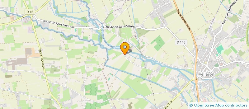 localisation de l'entreprise SDF VIGNE  VELLERON