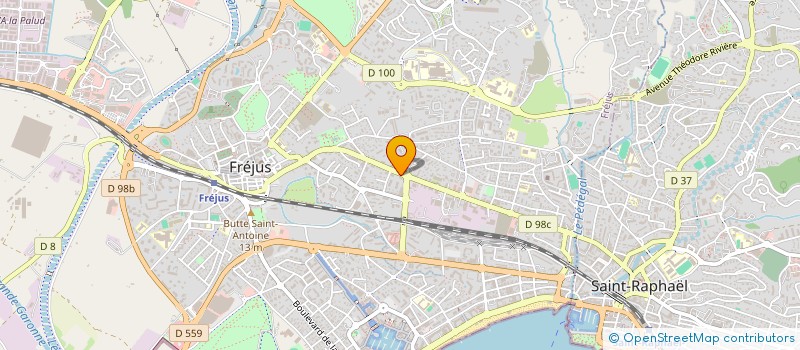 localisation de l'entreprise SDF WALLET à FREJUS