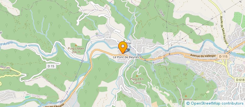 localisation de l'entreprise SDF ZANFELDS CAMPOS  REYNES