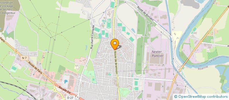 localisation de l'entreprise SDFC  MABLY