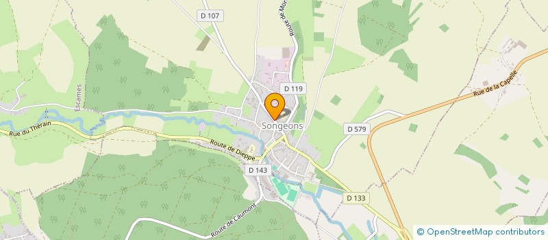 localisation de l'entreprise SDFC HOLDING  SONGEONS