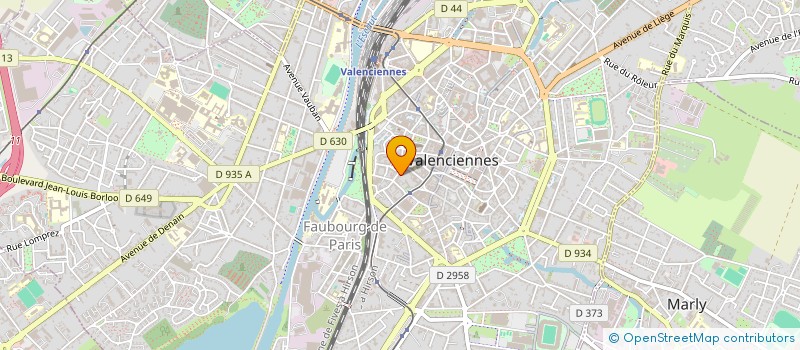 localisation de l'entreprise SDFONCIMMO  VALENCIENNES