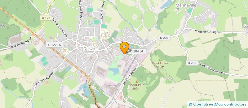 localisation de l'entreprise SDG  DESVRES