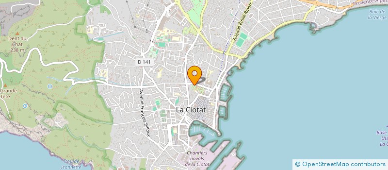 localisation de l'entreprise SDG à LA CIOTAT