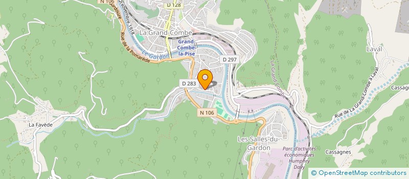 localisation de l'entreprise SDG DISTRIBUTION à LES SALLES-DU-GARDON