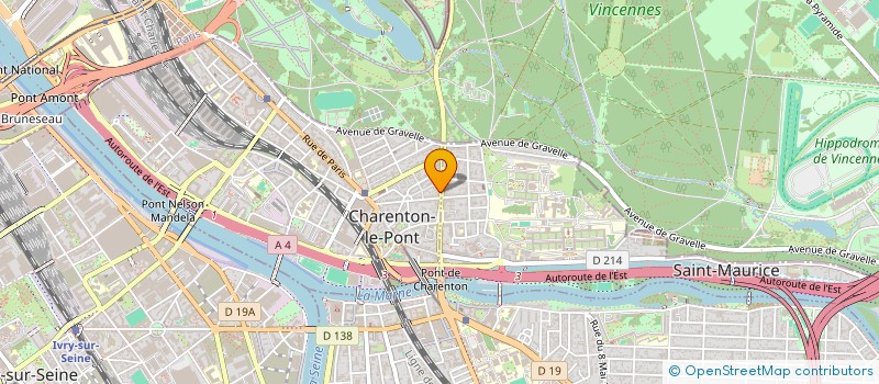 localisation de l'entreprise SDG DULAC  CHARENTON-LE-PONT