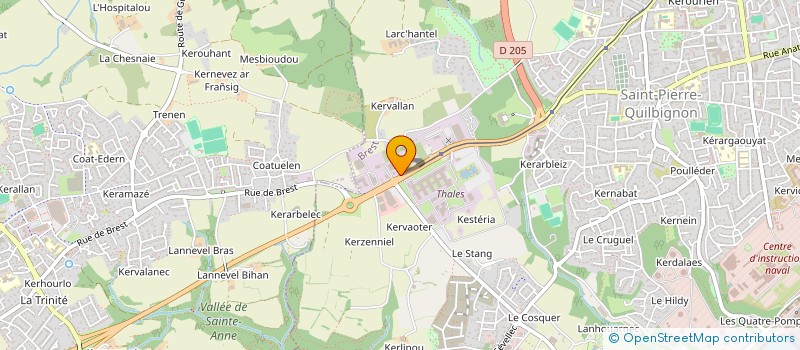 localisation de l'entreprise SDG IMMO  BREST