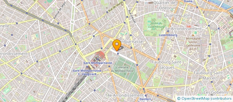 localisation de l'entreprise SDG ODESSA LB  PARIS