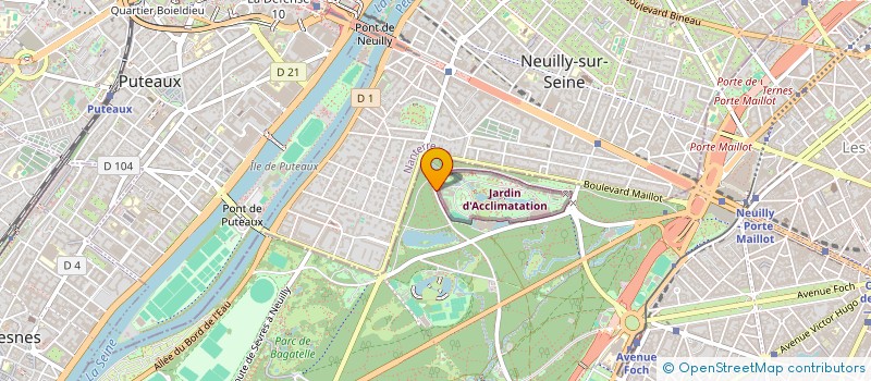 localisation de l'entreprise SDG REGINA TOUR EIFFEL  PARIS