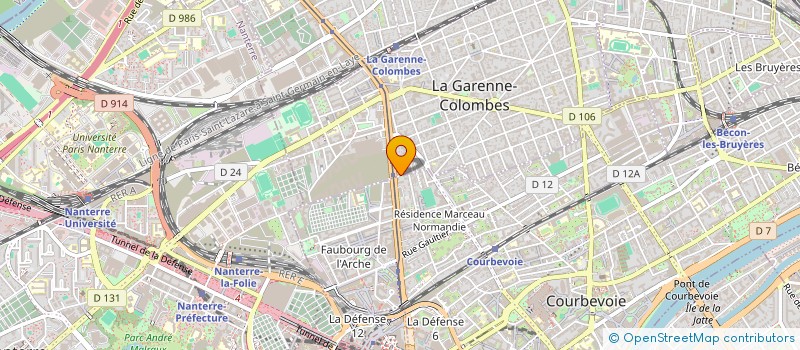 localisation de l'entreprise SDG RENOV à LA GARENNE-COLOMBES