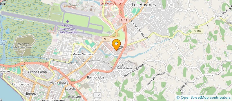 localisation de l'entreprise SDGP CONCEPTION à LES ABYMES