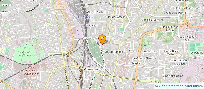 localisation de l'entreprise SDH 45 SARL à ORLEANS