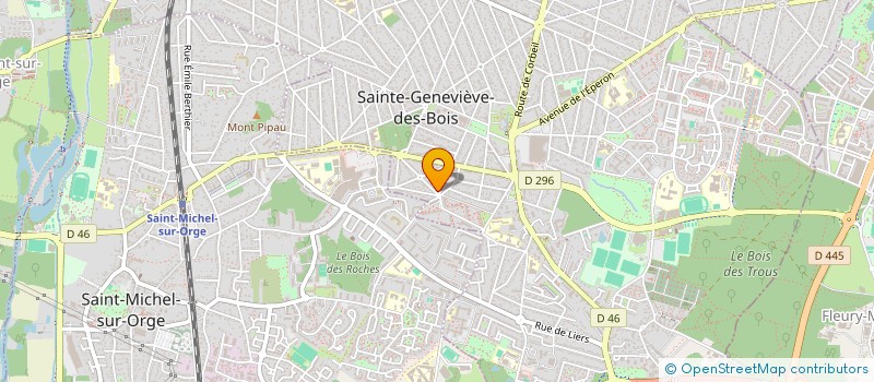 localisation de l'entreprise SDH BAT à SAINTE-GENEVIEVE-DES-BOIS