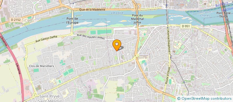 localisation de l'entreprise SDH IMMO à ORLEANS