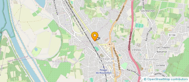 localisation de l'entreprise SDH NETTOYAGE  SAINT-MAURICE-L'EXIL