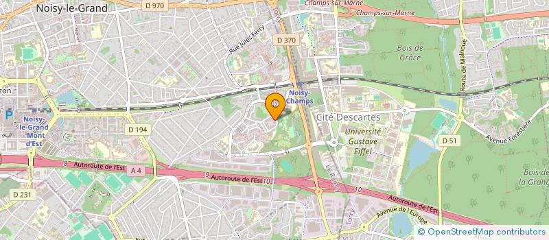 localisation de l'entreprise SDI 14 à RUEIL-MALMAISON