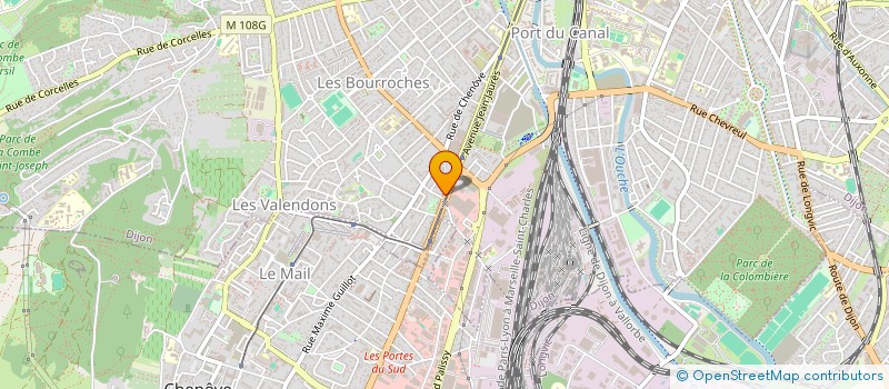 localisation de l'entreprise SDI CONCEPT à DIJON