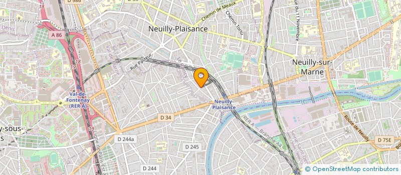 localisation de l'entreprise SDI CONSEIL à NEUILLY-PLAISANCE
