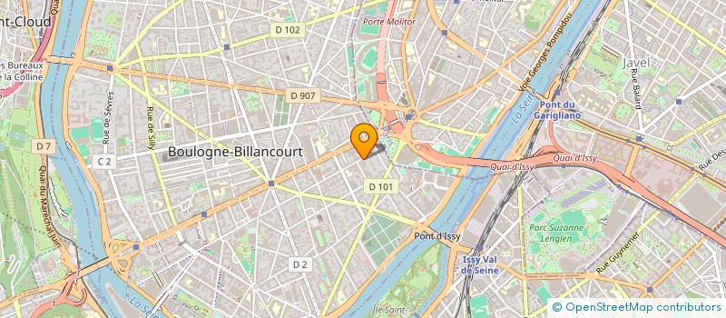 localisation de l'entreprise SDI ELEC à BOULOGNE-BILLANCOURT