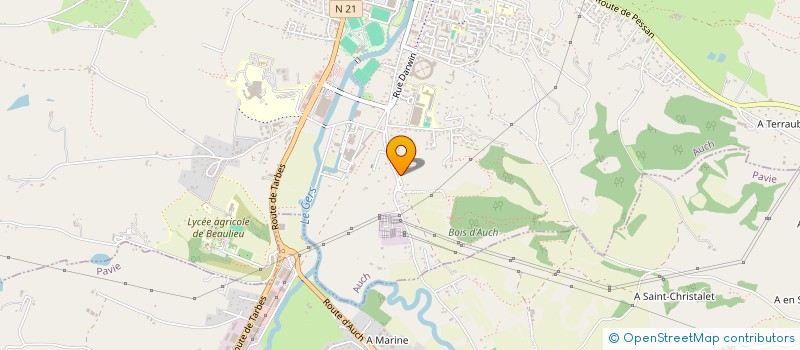 localisation de l'entreprise SDI NETTOYAGE  AUCH