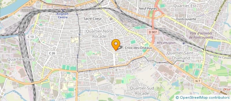 localisation de l'entreprise SDIC à AVIGNON