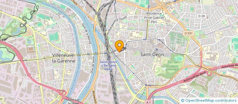 localisation de l'entreprise SDIF à SAINT-DENIS