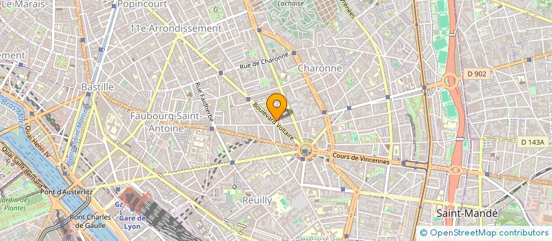 localisation de l'entreprise SDIL  PARIS