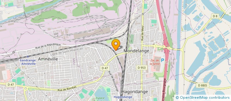 localisation de l'entreprise SDIL  MONDELANGE