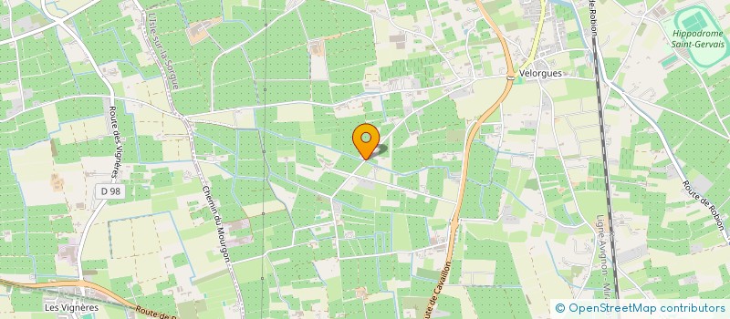 localisation de l'entreprise SDILL  L'ISLE-SUR-LA-SORGUE