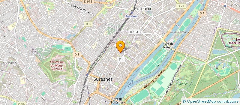 localisation de l'entreprise SDISIT. à SURESNES